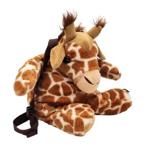 UNIPAK Giraffe kid’s‎ plush adjustable backpack.